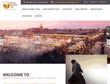 Tablet Screenshot of moroccodestinationtours.com